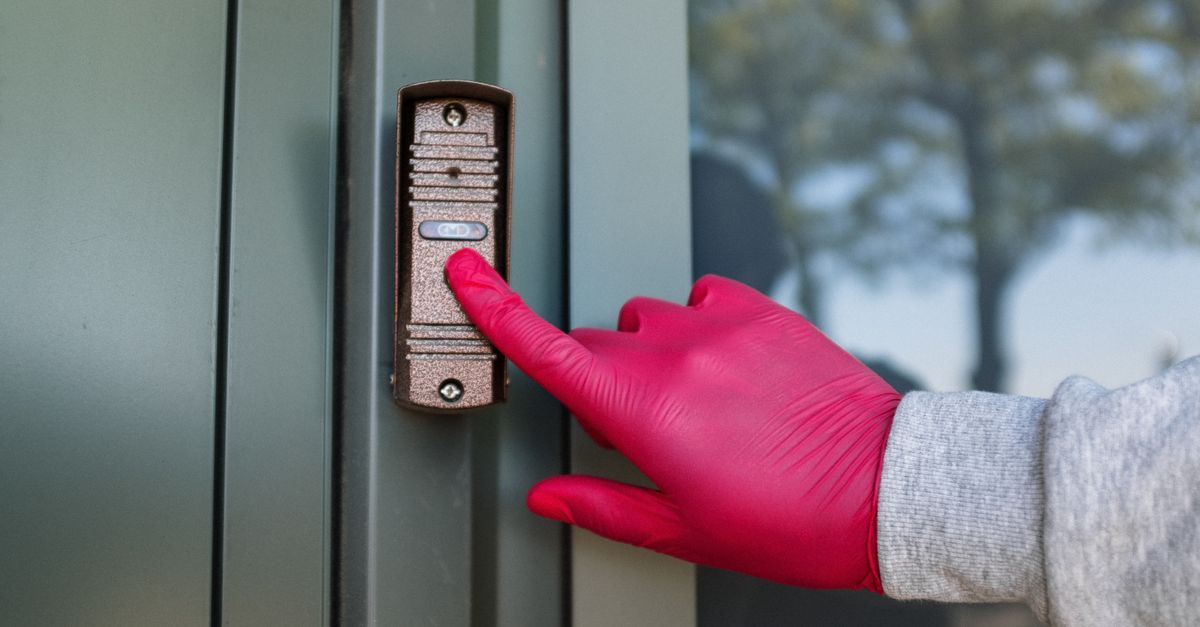 locksmith unlocking front door — Flushing Locksmith Queens